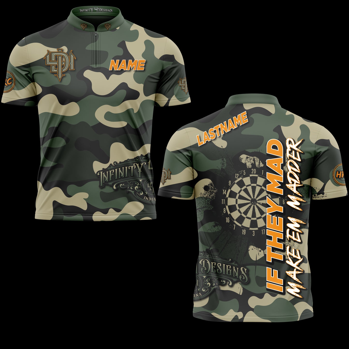 Green Camo Make'em Madder