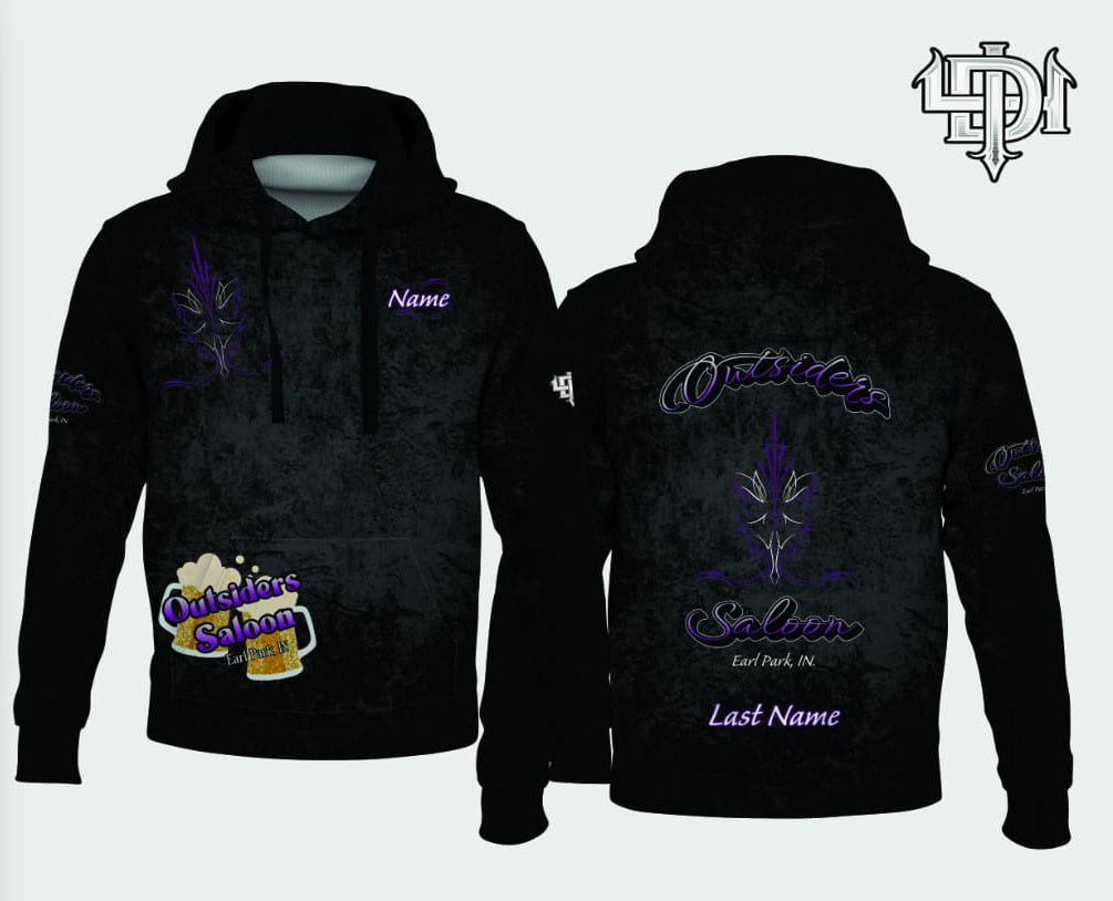 Outsiders Saloon Black/Purple