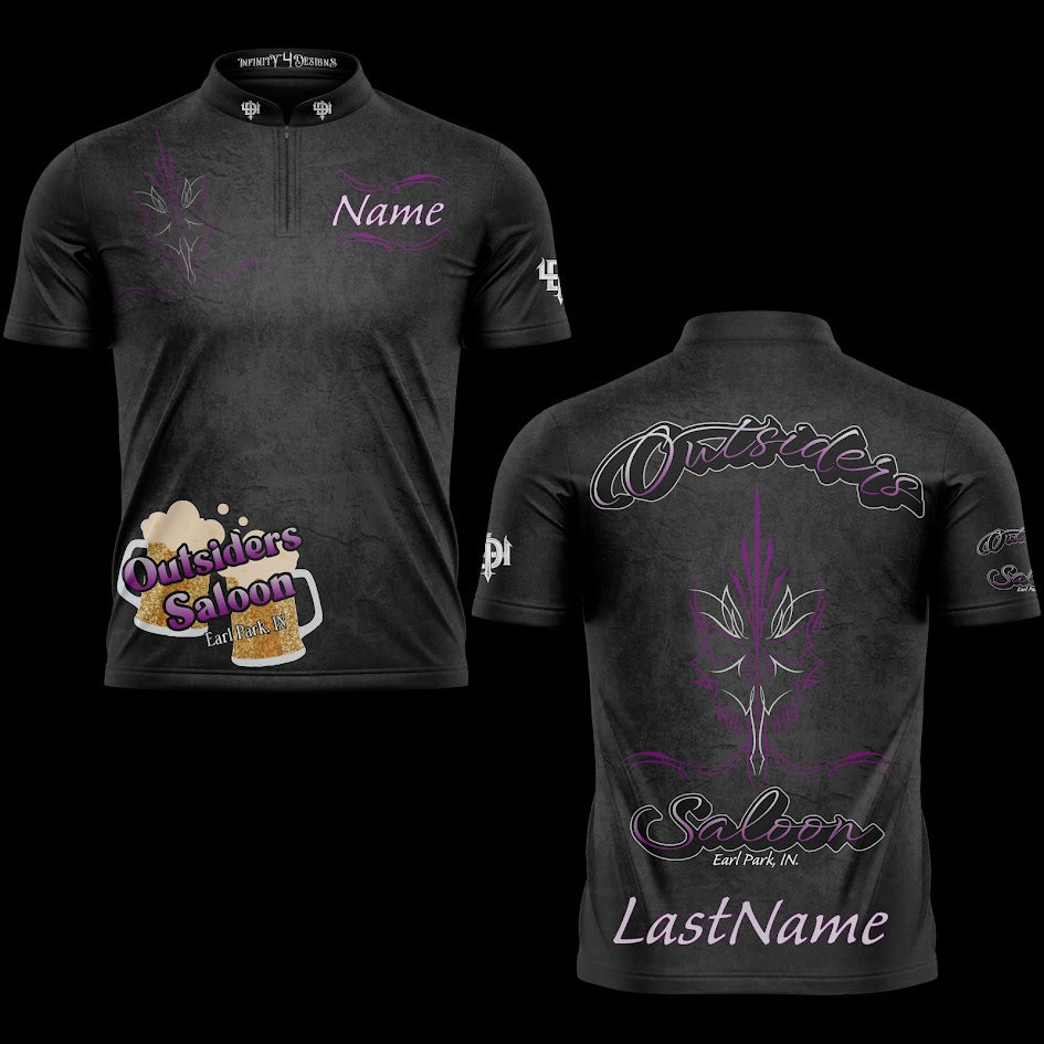Outsiders Saloon Black/Purple